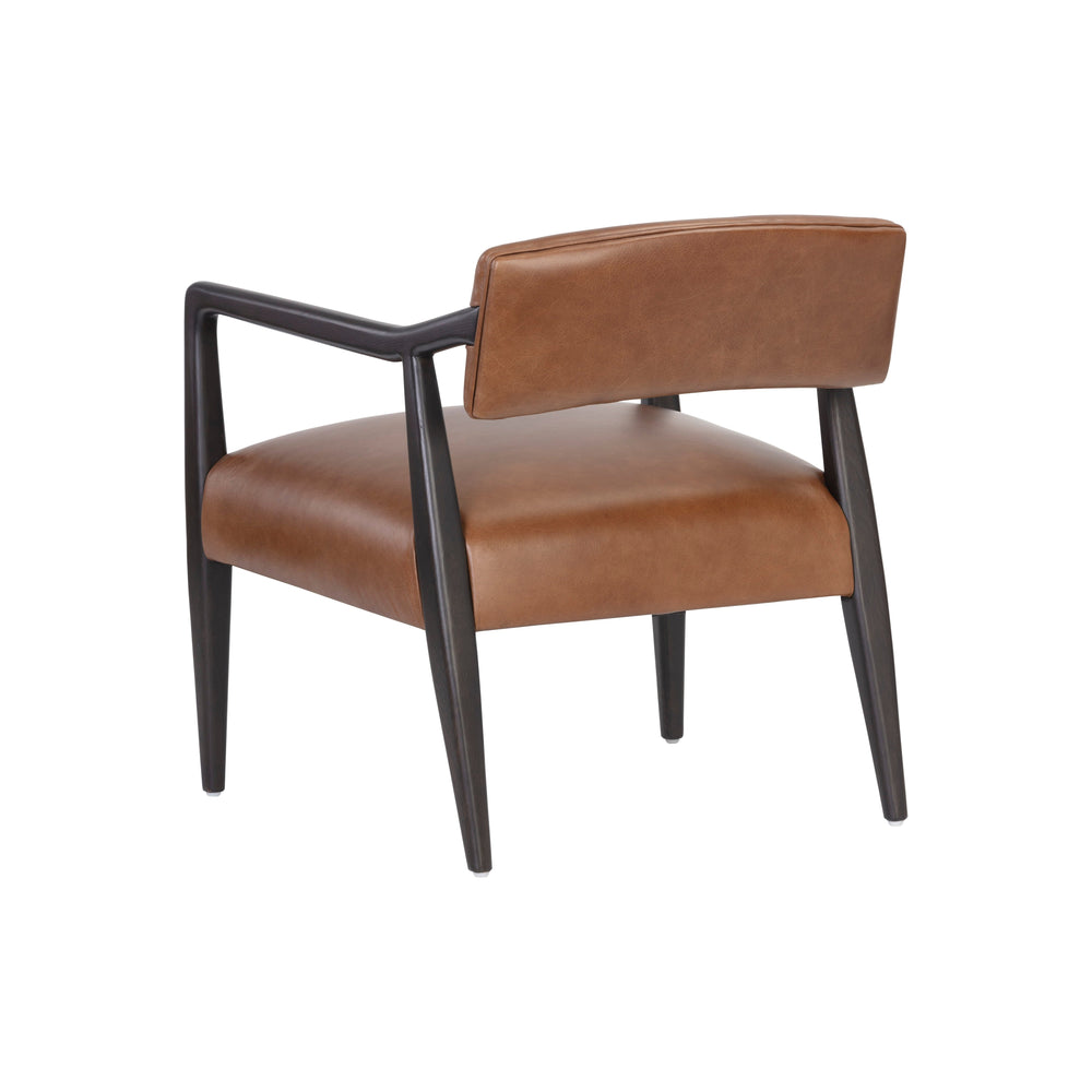 Keagan Lounge Chair - Shalimar Tobacco Leather