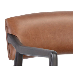 Keagan Lounge Chair - Shalimar Tobacco Leather