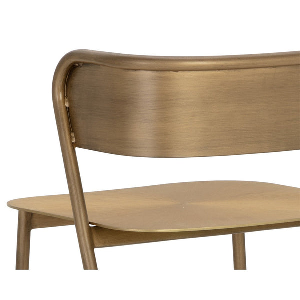 Keanu Counter Stool - Antique Gold