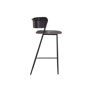 Keanu Counter Stool - Gunmetal