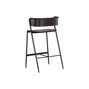Keanu Counter Stool - Gunmetal