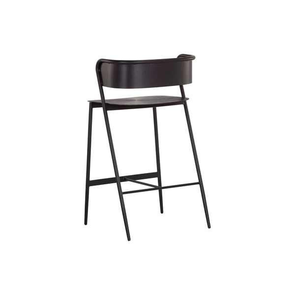 Keanu Counter Stool - Gunmetal