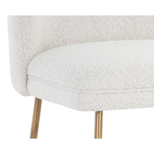 Kelty Counter Stool - Gold - Copenhagen White