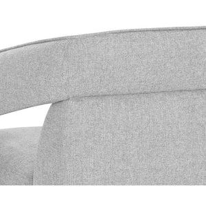 Kendrick Swivel Lounge Chair - Belfast Heather Grey