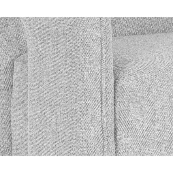 Kendrick Swivel Lounge Chair - Belfast Heather Grey