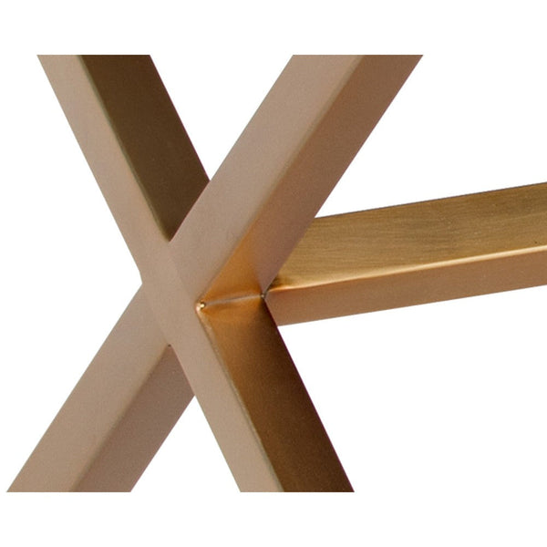 Kenji Bench Small - Gold - Bravo Cream