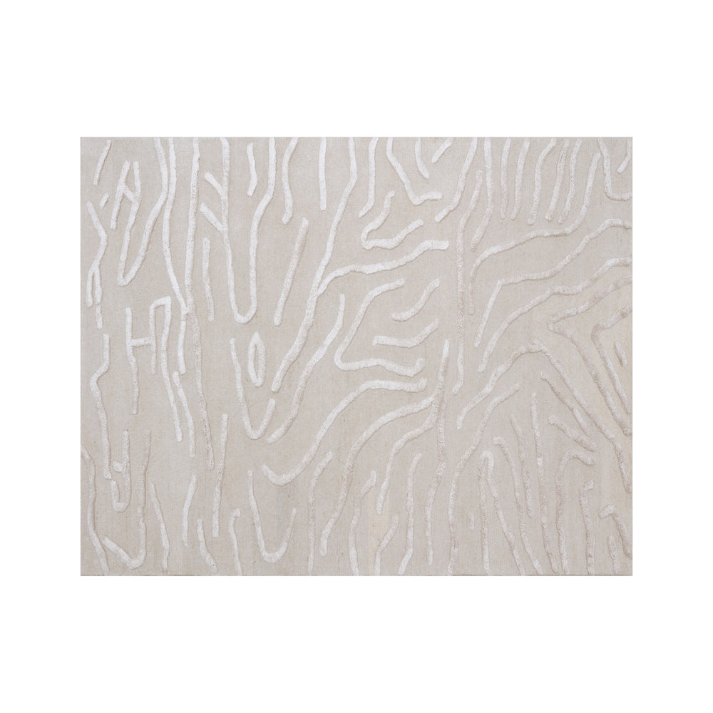 Kenya Hand Tufted Rug - Beige - 8' X 10'