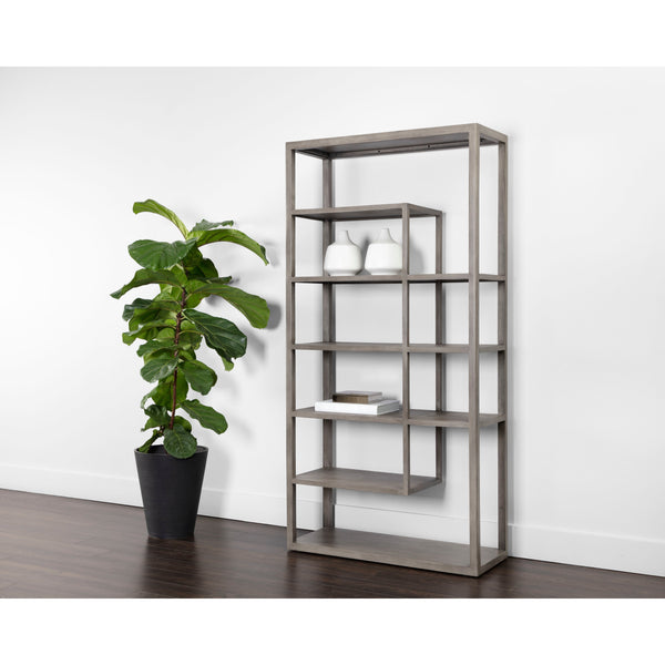 Kenzie Bookcase - Grey