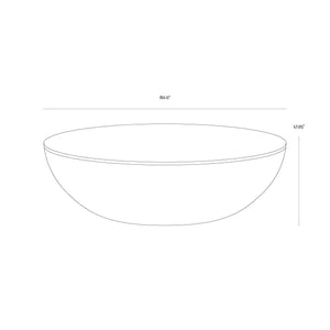 Kinsley Coffee Table Large - Rustic Mango