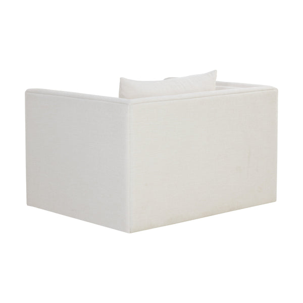 Kira Armchair - Heather Ivory Tweed