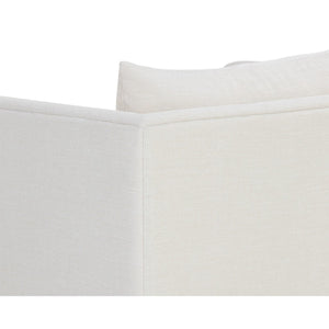 Kira Armchair - Heather Ivory Tweed