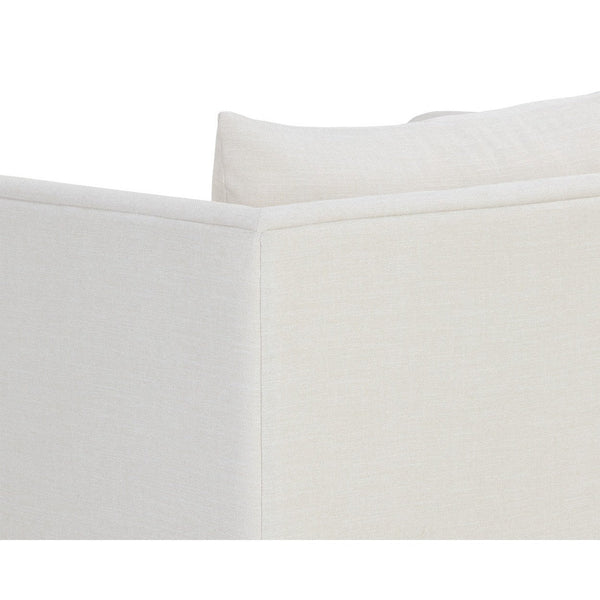 Kira Armchair - Heather Ivory Tweed