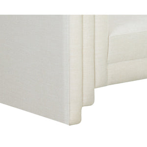 Kira Armchair - Heather Ivory Tweed