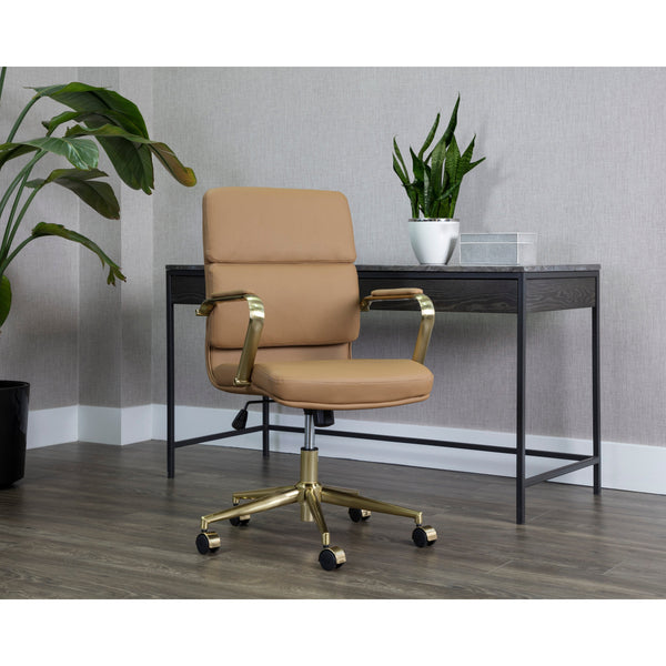 Kleo Office Chair - Tan