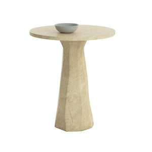 Kliff Bar Table - Travertine Look - 34"