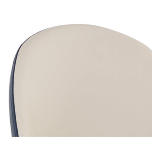 Kline Dining Chair - Dillon Cream / Dillon Thunder