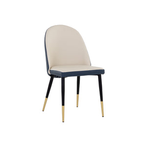 Kline Dining Chair - Dillon Cream / Dillon Thunder