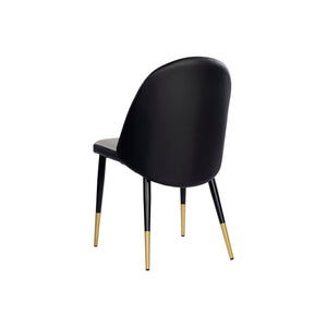 Kline Dining Chair - Dillon Stratus / Dillon Black