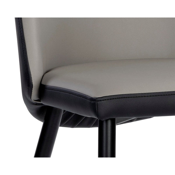 Kline Dining Chair - Dillon Stratus / Dillon Black