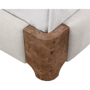 Knowles Bed King - Eclipse White