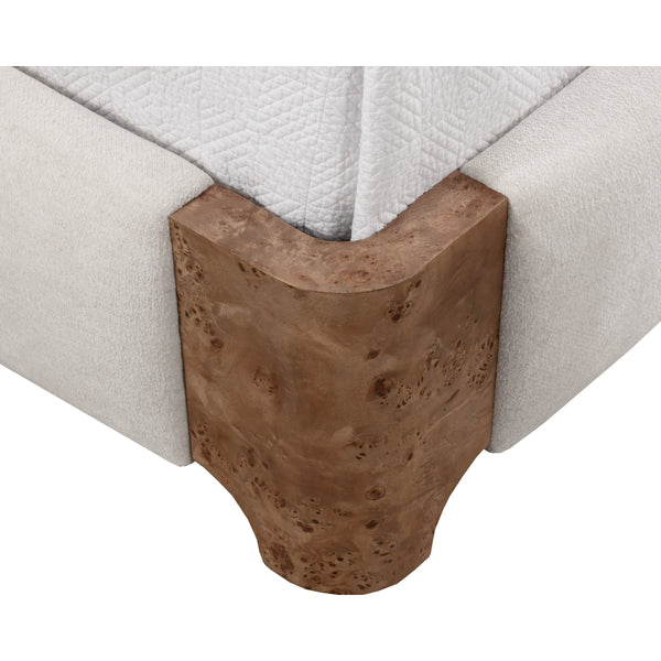 Knowles Bed King - Eclipse White