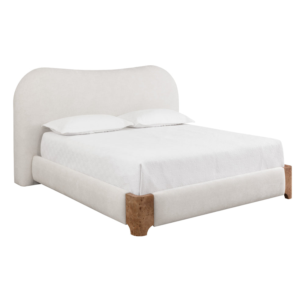Knowles Bed King - Eclipse White