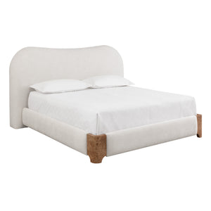 Knowles Bed King - Eclipse White