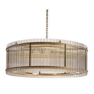 Kore Chandelier Large - Brass - Clear