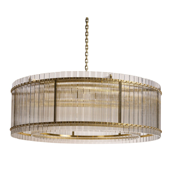 Kore Chandelier Large - Brass - Clear