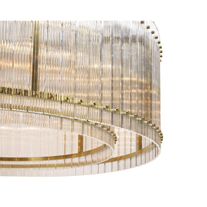 Kore Chandelier Large - Brass - Clear