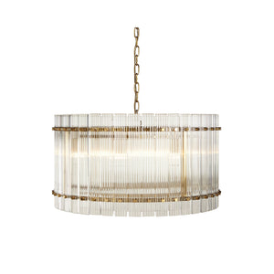 Kore Chandelier Small - Brass - Clear