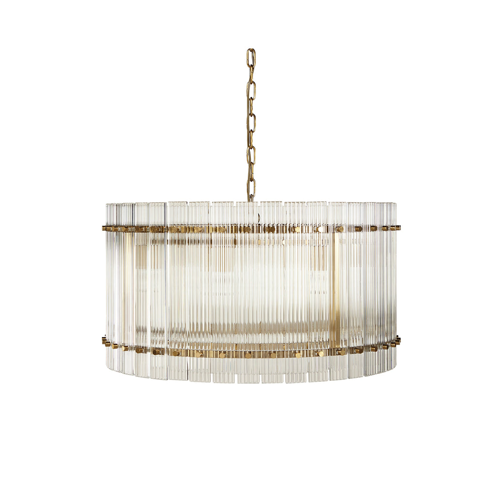 Kore Chandelier Small - Brass - Clear