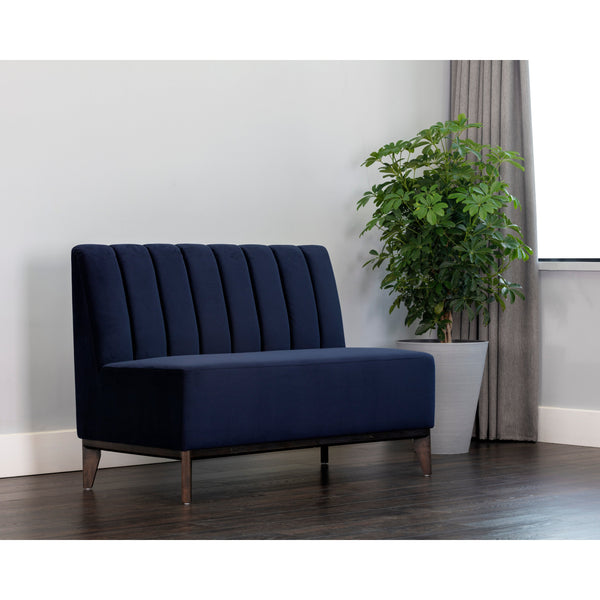 Kosovo Banquette - Brown - Abbington Navy