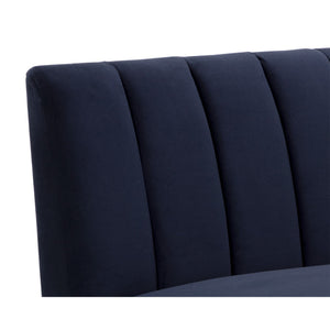 Kosovo Banquette - Brown - Abbington Navy