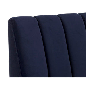 Kosovo Banquette - Brown - Abbington Navy