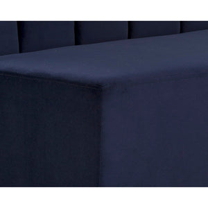Kosovo Banquette - Brown - Abbington Navy