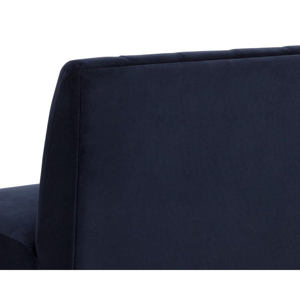 Kosovo Banquette - Brown - Abbington Navy