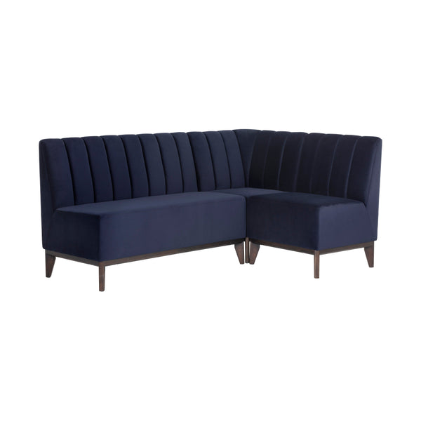 Kosovo Banquette - Brown - Abbington Navy