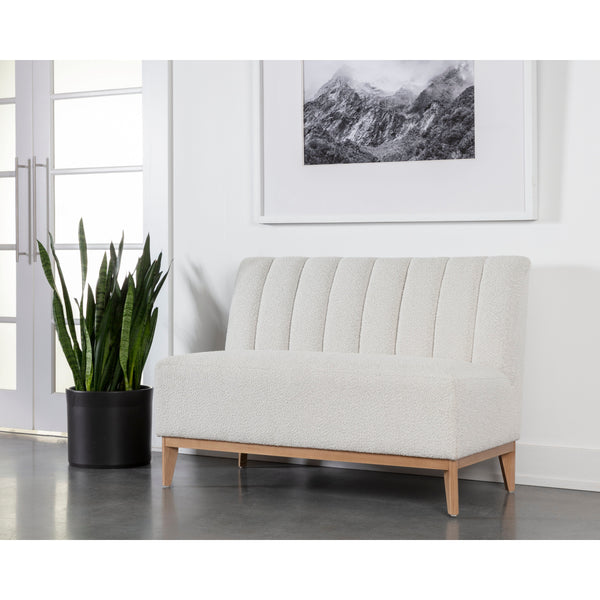 Kosovo Banquette - Natural - Copenhagen White