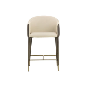 Kylin Counter Stool - Dillon Cream / Bravo Ash