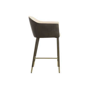 Kylin Counter Stool - Dillon Cream / Bravo Ash