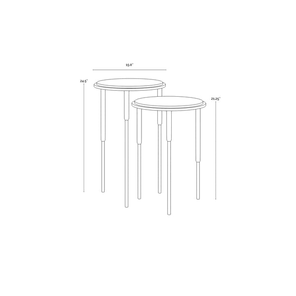 Kyrie Nesting End Tables (Set Of 2)