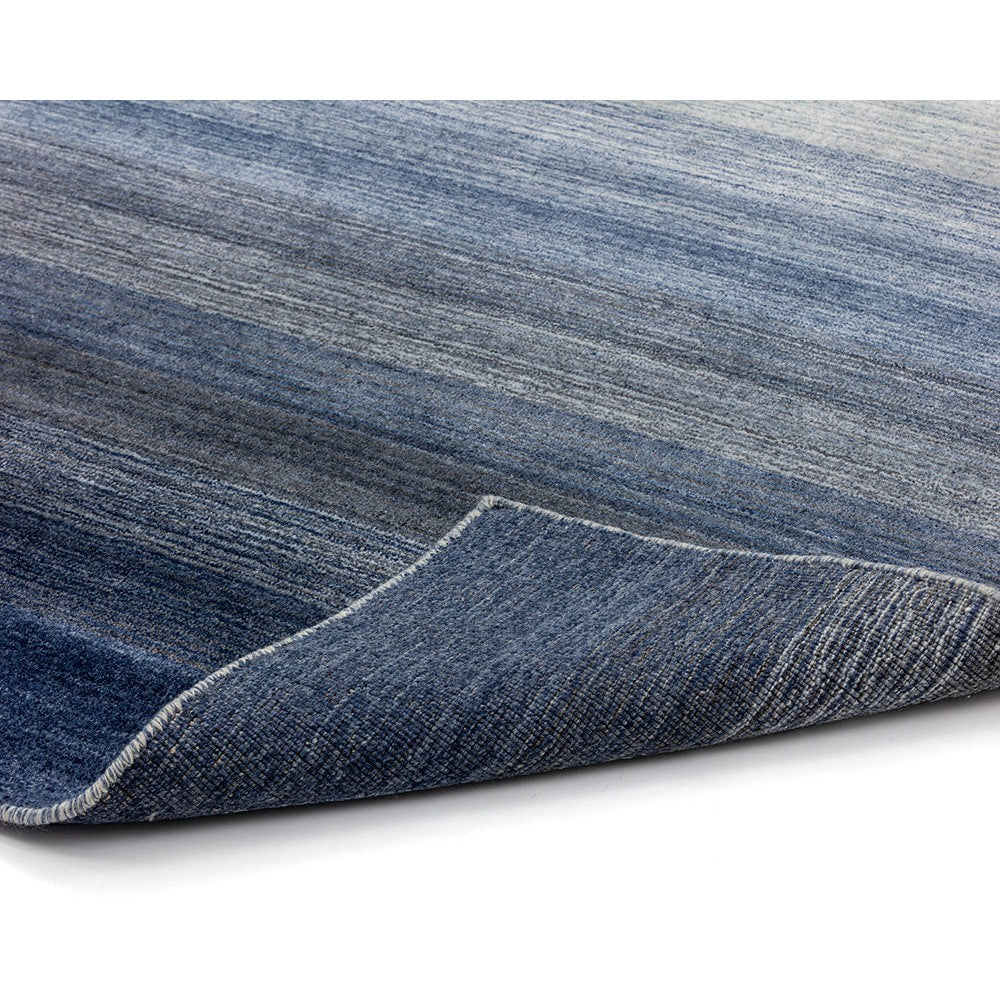 Lagos Hand Loomed Rug - Blue - 5' X 8'