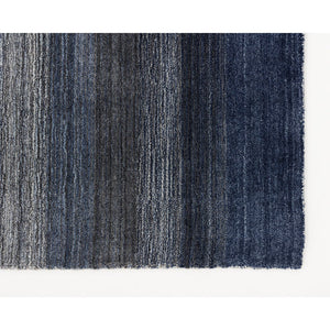 Lagos Hand Loomed Rug - Blue - 5' X 8'