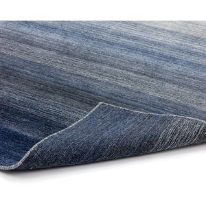 Lagos Hand Loomed Rug - Blue - 8' X 10'