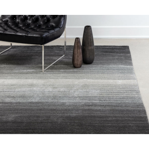 Lagos Hand Loomed Rug - Grey - 5' X 8'