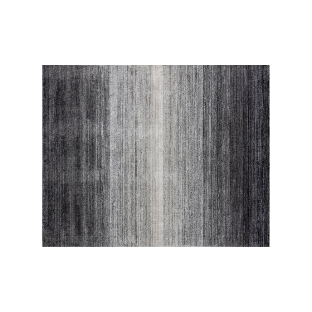 Lagos Hand Loomed Rug - Grey - 8' X 10'