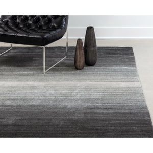 Lagos Hand Loomed Rug - Grey - 9' X 12'