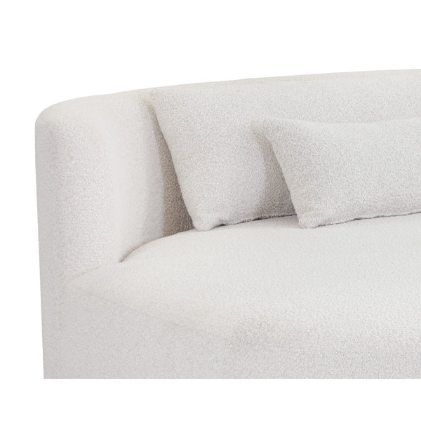 Laken Sofa Chaise Raf - Copenhagen White