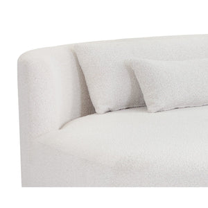 Laken Sofa Chaise Laf - Copenhagen White